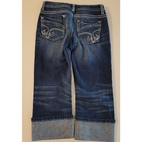 EUC Maurices Cuffed Capri Jeans - Picture 5 of 8